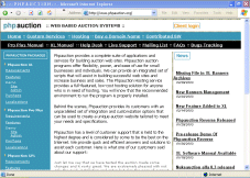 PHP Auction software